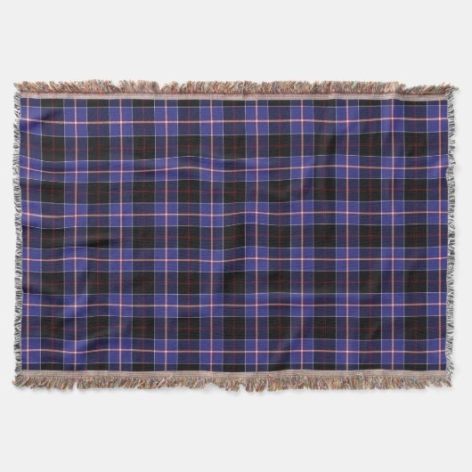 Clan Dunlap Tartan Deken (Voorkant)