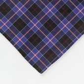 Clan Dunlap Tartan Fleece Deken (Hoek)