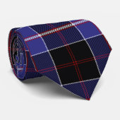 Clan Dunlap Tartan Stropdas (Opgerold)