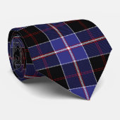 Clan Dunlap Tartan Stropdas (Opgerold)