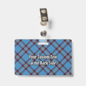 Clan Elliot Ancient Tartan Badge (Achterkant met clip)