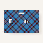 Clan Elliot Ancient Tartan Badge (Voorkant)