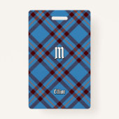 Clan Elliot Ancient Tartan Badge (Voorkant)