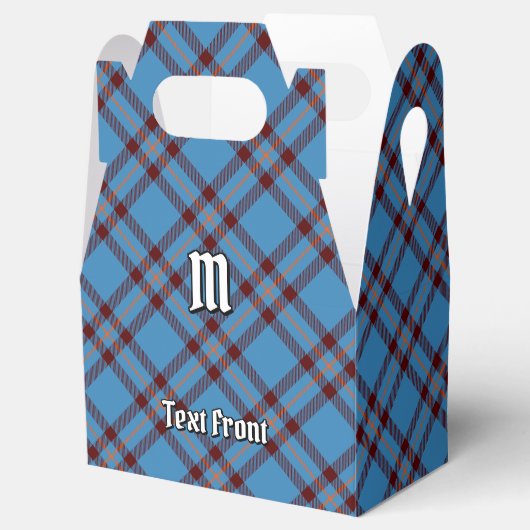 Clan Elliot Ancient Tartan Favor Box Bedankdoosjes (Geopend)