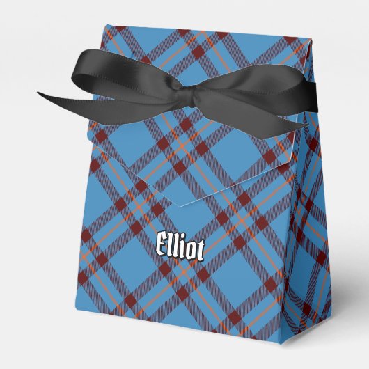 Clan Elliot Ancient Tartan Favor Box Bedankdoosjes (Voorkant Zijde)