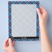 Clan Elliot Ancient Tartan Flyer (Hand)