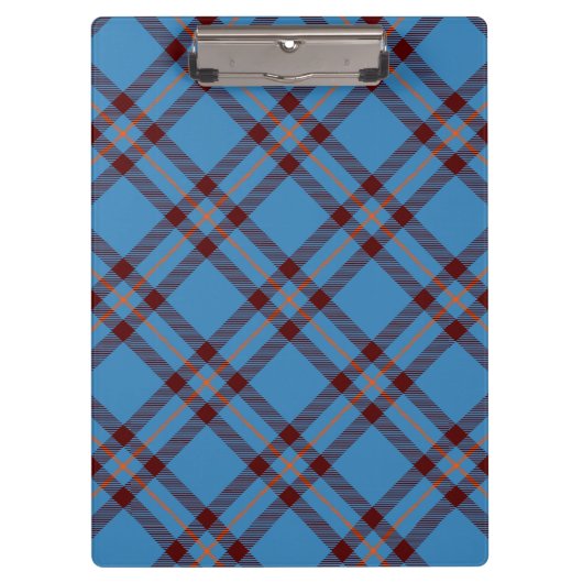 Clan Elliot Ancient Tartan Klembord (Voorkant)