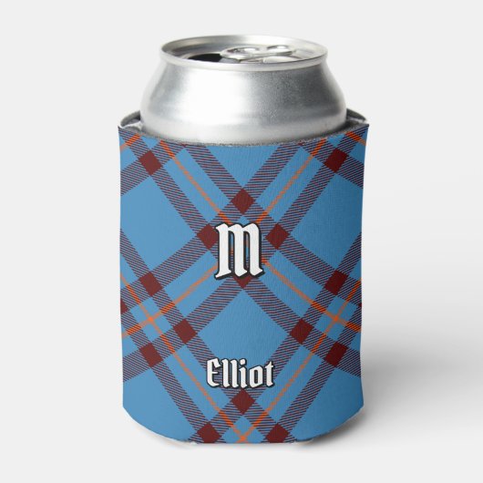 Clan Elliot Ancient Tartan Koelbox Blikjeskoeler (Blikje Voorkant)