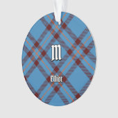Clan Elliot Ancient Tartan Ornament (voorkant)