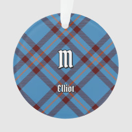 Clan Elliot Ancient Tartan Ornament