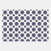 Clan Elliot Badge, Border Reiver Holiday, Scottish Inpakpapier Vel (Voorkant 2)