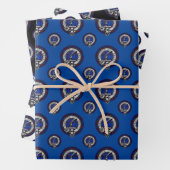 Clan Elliot Badge, Border Reiver Holiday, Scottish Inpakpapier Vel (In situ)