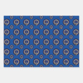 Clan Elliot Badge, Border Reiver Holiday, Scottish Inpakpapier Vel (Voorkant)