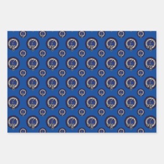 Clan Elliot Badge, Border Reiver Holiday, Scottish Inpakpapier Vel