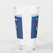 Clan Elliot Crest Badge & Tartan Glas (Links)
