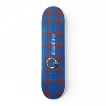 Clan Elliot Crest Badge & Tartan