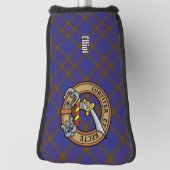 Clan Elliot Crest over Modern Tartan Golfheadcover (Draai 90)