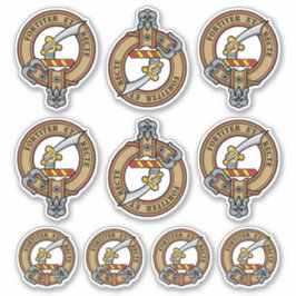 Clan Elliot Crest Sticker Set