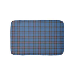 Clan Elliot Lichtblauw en Bruin Schots Tartan Badmat