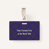 Clan Elliot Modern Tartan Badge (Achterkant met clip)