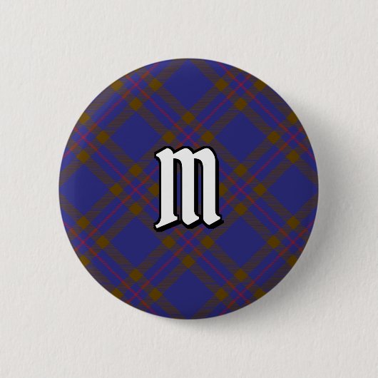 Clan Elliot Modern Tartan Button (Voorkant)