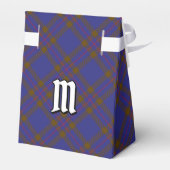 Clan Elliot Modern Tartan Favor Box Bedankdoosjes (Achterkant)