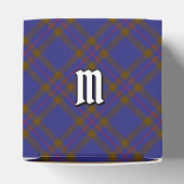 Clan Elliot Modern Tartan Favor Box Bedankdoosjes (Bovenkant)