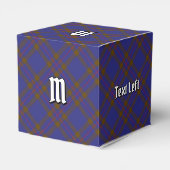 Clan Elliot Modern Tartan Favor Box Bedankdoosjes (Achterkant)