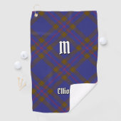 Clan Elliot Modern Tartan Golf Handdoek (Insitu)