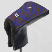 Clan Elliot Modern Tartan Golf Head Hoesje Golfheadcover (3/4 voorkant)