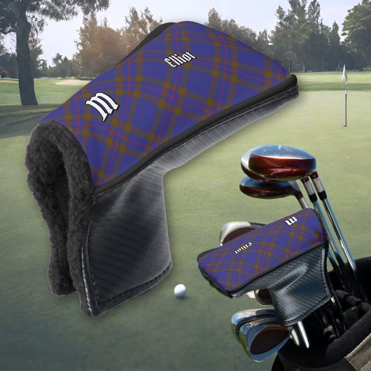 Clan Elliot Modern Tartan Golf Head Hoesje Golfheadcover