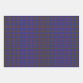 Clan Elliot Modern Tartan Inpakpapier Vel (Voorkant)