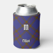 Clan Elliot Modern Tartan Koelbox Blikjeskoeler (Blikje Voorkant)