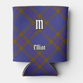 Clan Elliot Modern Tartan Koelbox Blikjeskoeler (Voorkant)