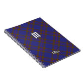 Clan Elliot Modern Tartan Notitieboek (Rechterzijde)