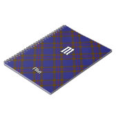 Clan Elliot Modern Tartan Notitieboek (Linkerzijde)