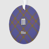 Clan Elliot Modern Tartan Ornament (voorkant)