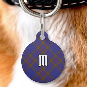 Clan Elliot Modern Tartan Pet ID Tag Huisdierpenning