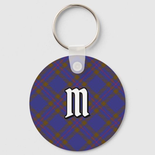 Clan Elliot Modern Tartan Sleutelhanger (Voorkant)