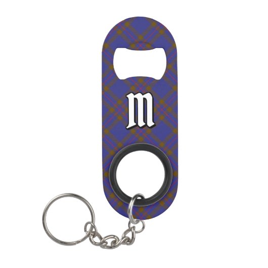 Clan Elliot Modern Tartan Sleutelhanger flesopener Mini Flessenopener (Voorkant)