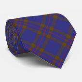 Clan Elliot Modern Tartan Stropdas (Opgerold)