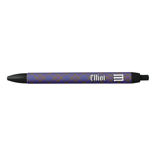 Clan Elliot moderne Tartan inkt pen (Voorkant)