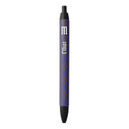 Clan Elliot moderne Tartan inkt pen