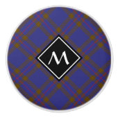 Clan Elliot moderne Tartan keramische knop (Voorkant)