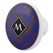 Clan Elliot moderne Tartan keramische knop (Rechts)
