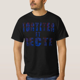 Clan Elliot Motto, Fortiter et Recte, Elliott T-shirt