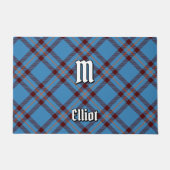 Clan Elliot Oude Tartan Deurmat (Voorkant)