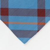 Clan Elliot oude Tartan fleece deken (Hoek)