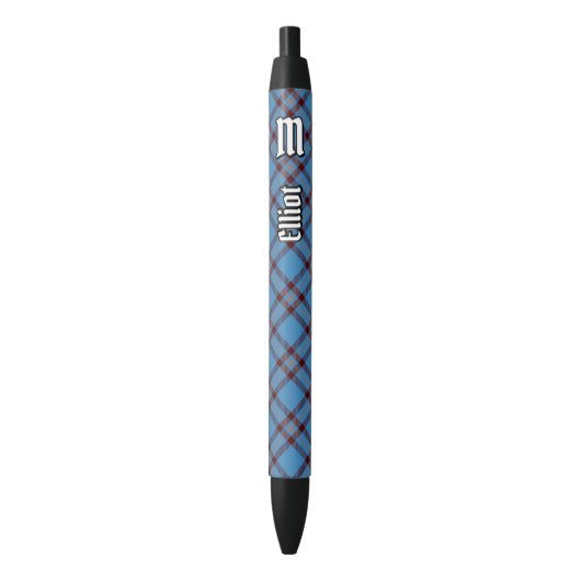Clan Elliot oude Tartan inkt pen (Voorkant Verticaal)