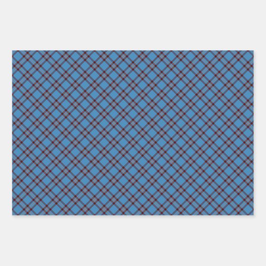 Clan Elliot Oude Tartan Inpakpapier Vel (Voorkant 2)